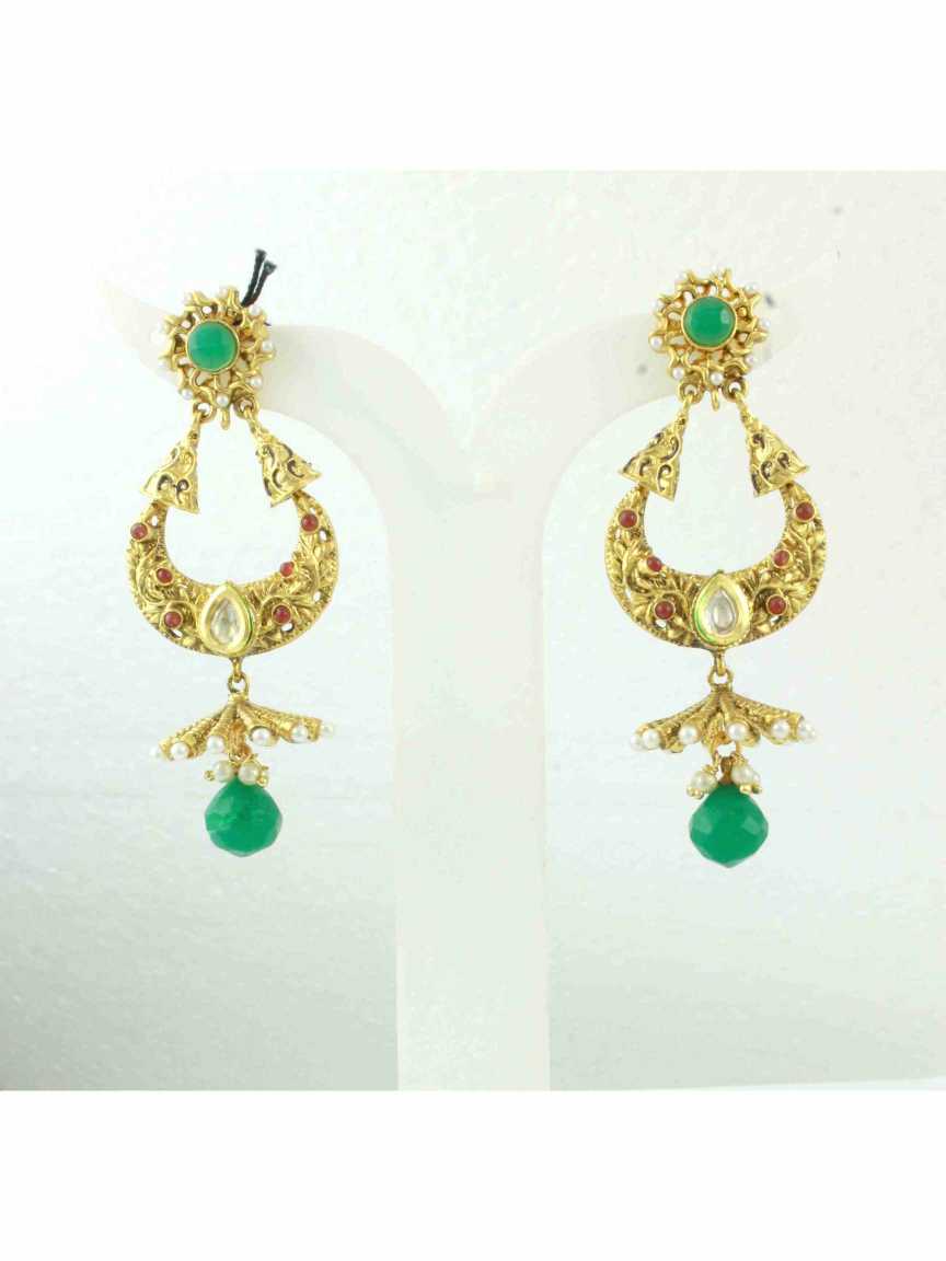 checkered_polki-earring-ERCK10531REHG