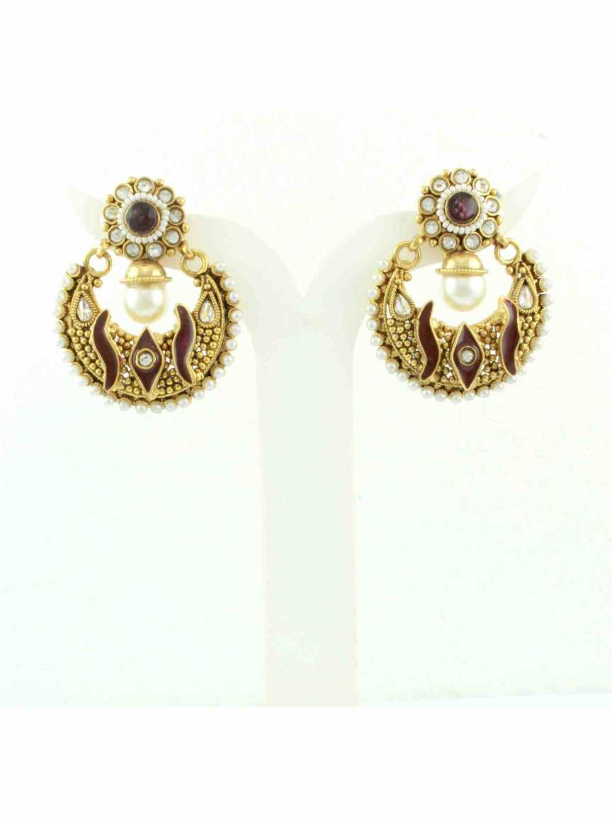checkered_polki-earring-ERCK10545PRHG