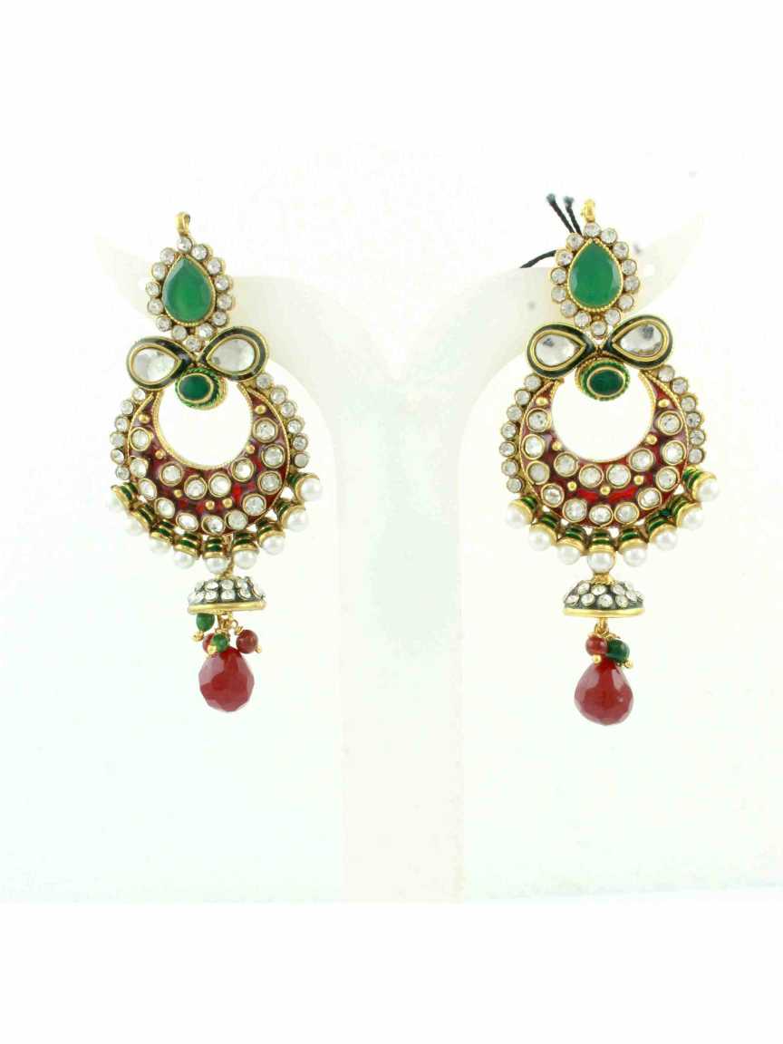 checkered_polki-earring-ERCK10547EYHG