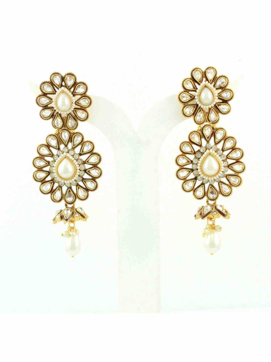 checkered_polki-earring-ERCK10550PLHG