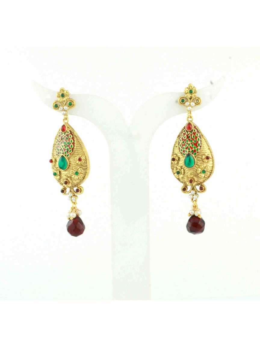checkered_polki-earring-ERCK10551MGHG