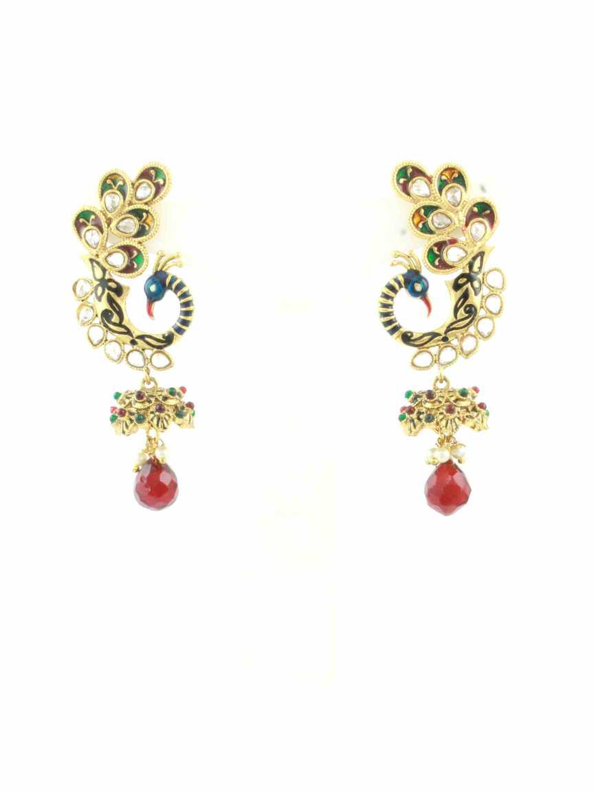 checkered_polki-earring-ERCK10552MGHG