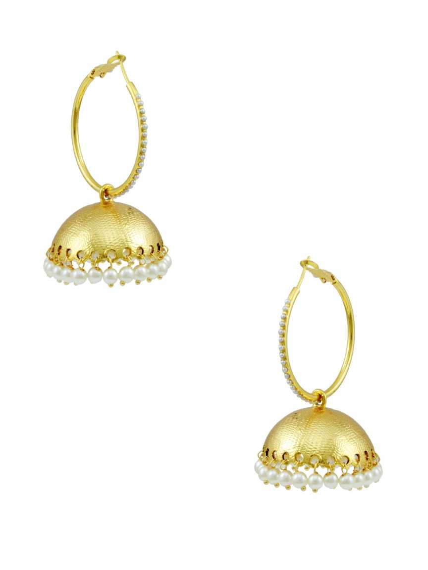 EARRING in CHECKERED POLKI Style | Design - 10606