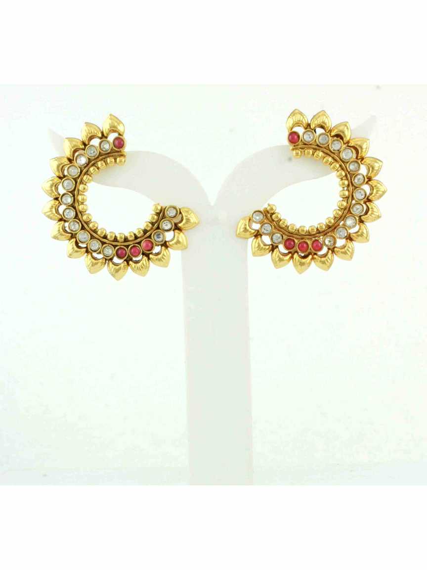 checkered_polki-earring-ERCK10624RBHG