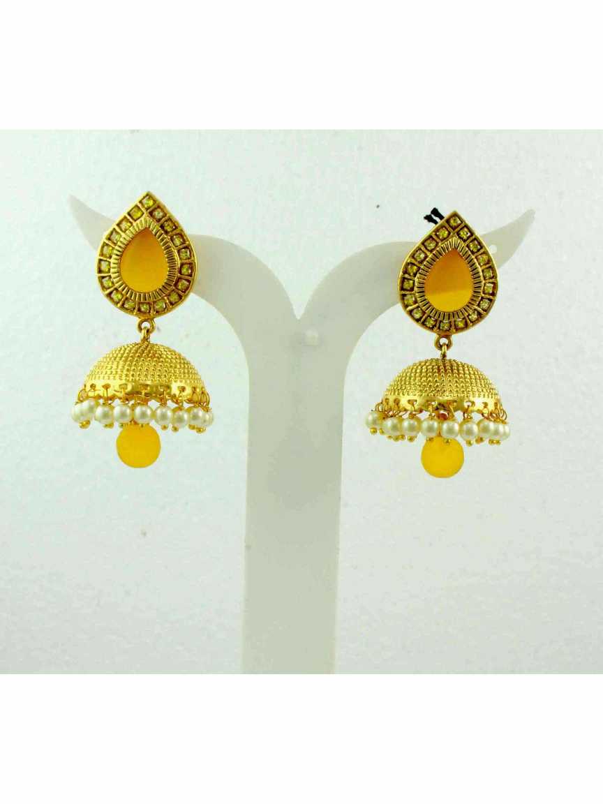 checkered_polki-earring-ERCK10625YLHG