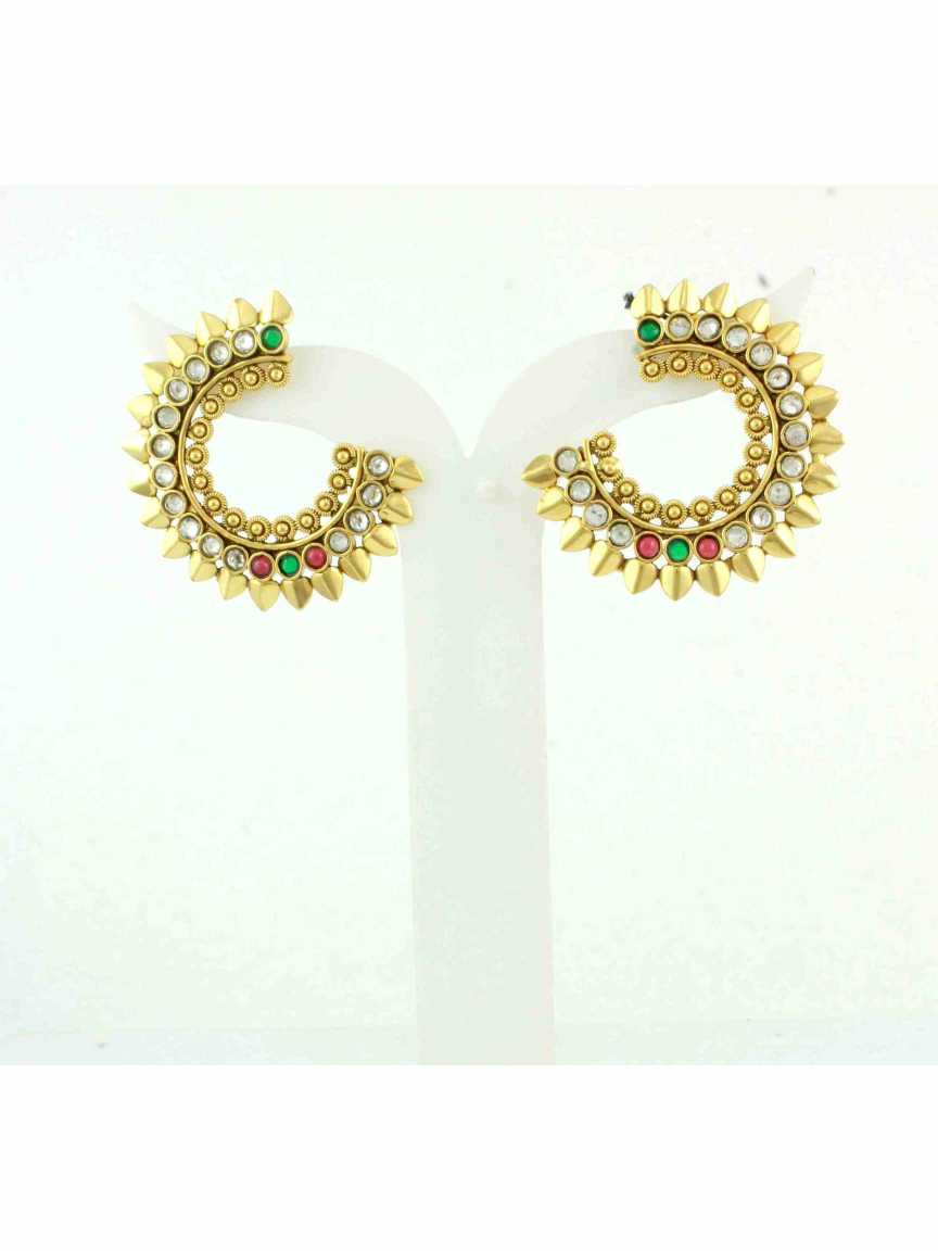 checkered_polki-earring-ERCK10657EYHG