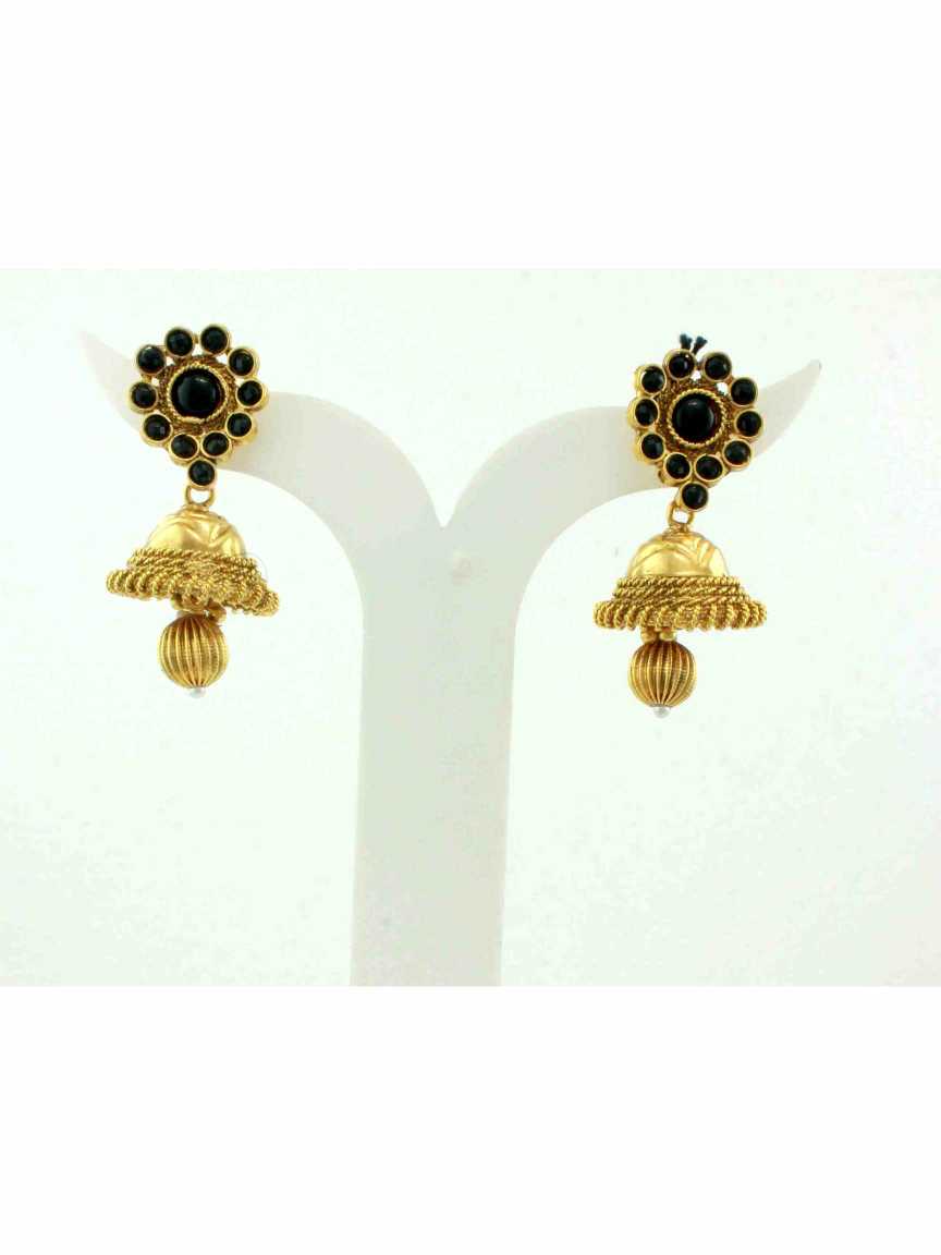 EARRING in CHECKERED POLKI Style | Design - 11063