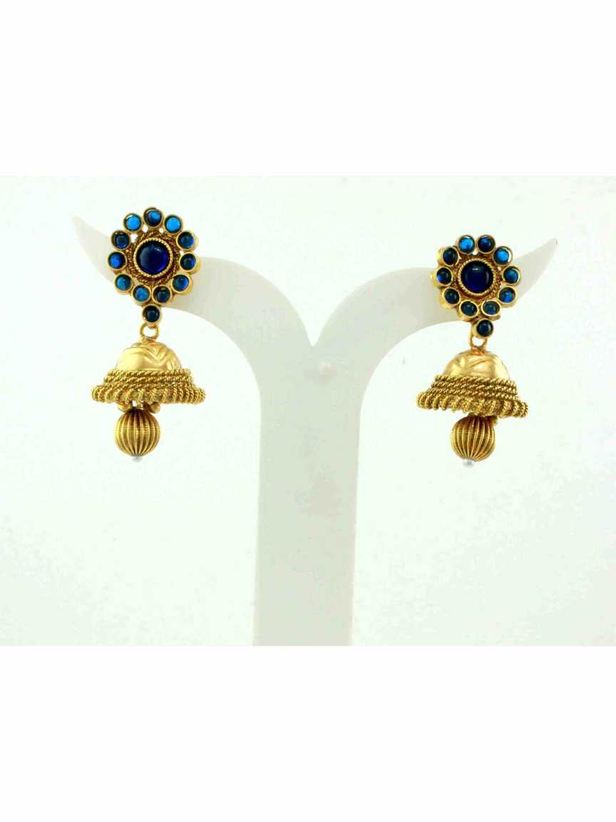 checkered_polki-earring-ERCK11063BLHG