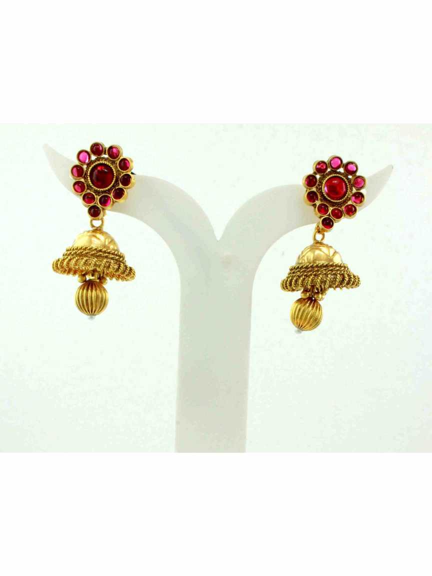 checkered_polki-earring-ERCK11063RNHG