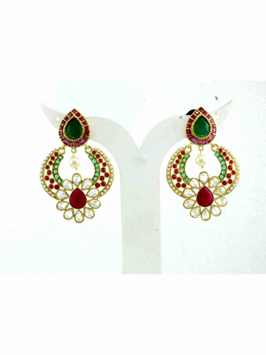 checkered_polki-earring-ERCK11801REHG