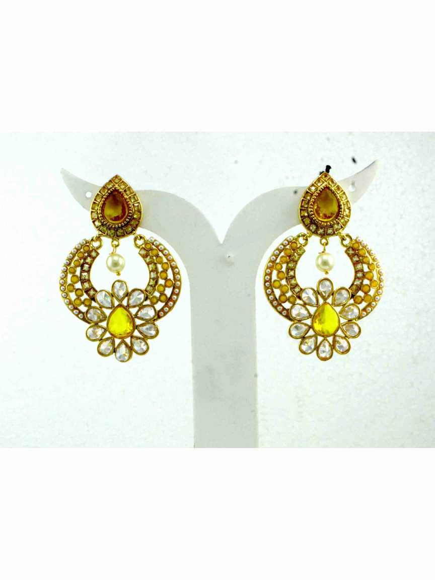 checkered_polki-earring-ERCK11801YLHG