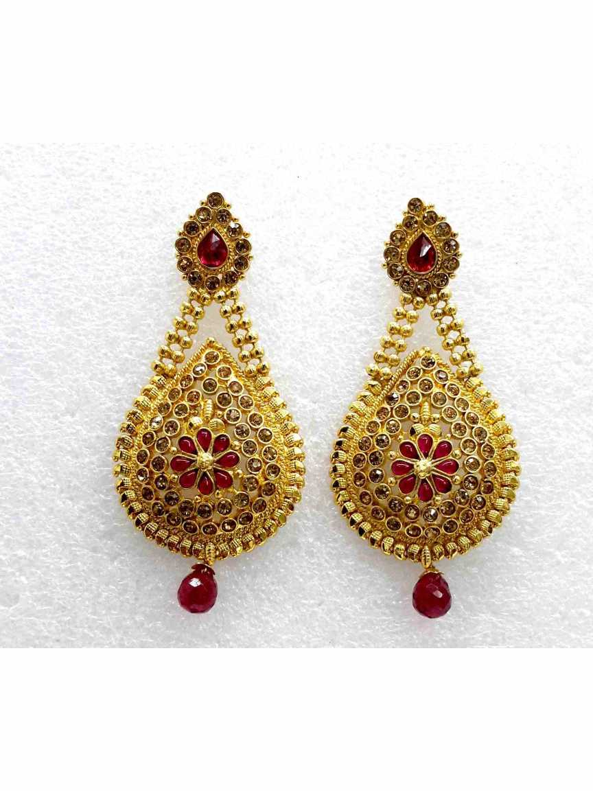 checkered_polki-earring-ERCK13393RNHG