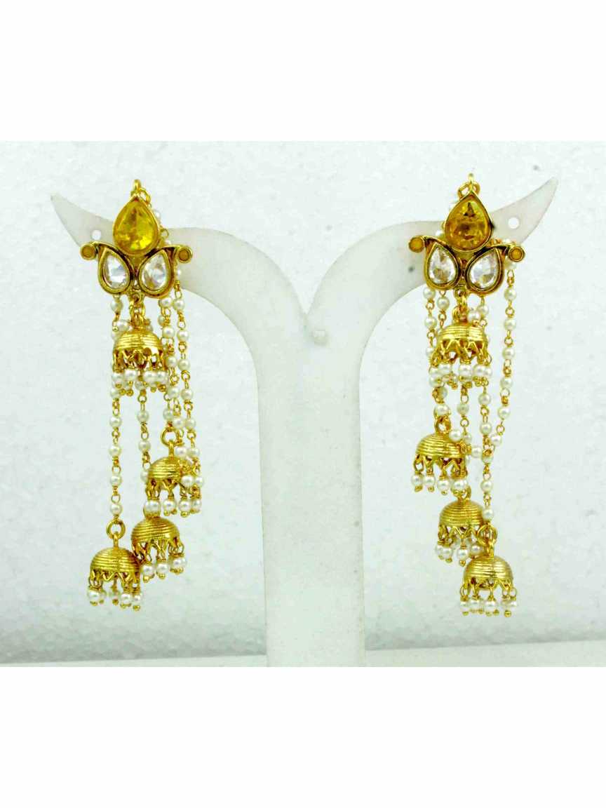 checkered_polki-earring-ERCK13394TZHG