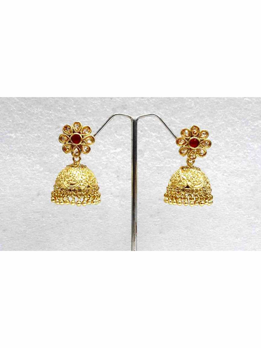 checkered_polki-earring-ERCK13694RBHG