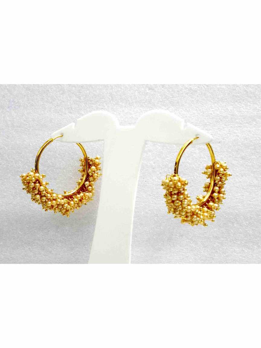 EARRING in CHECKERED POLKI Style | Design - 13826