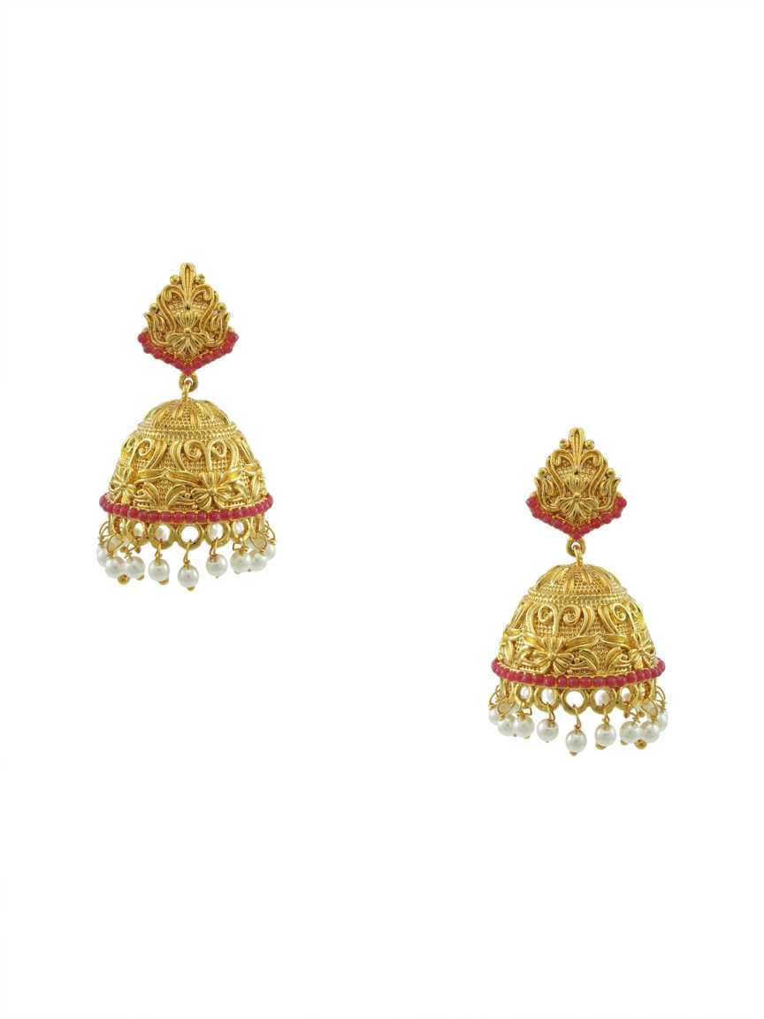 checkered_polki-earring-ERCK13901RBHG