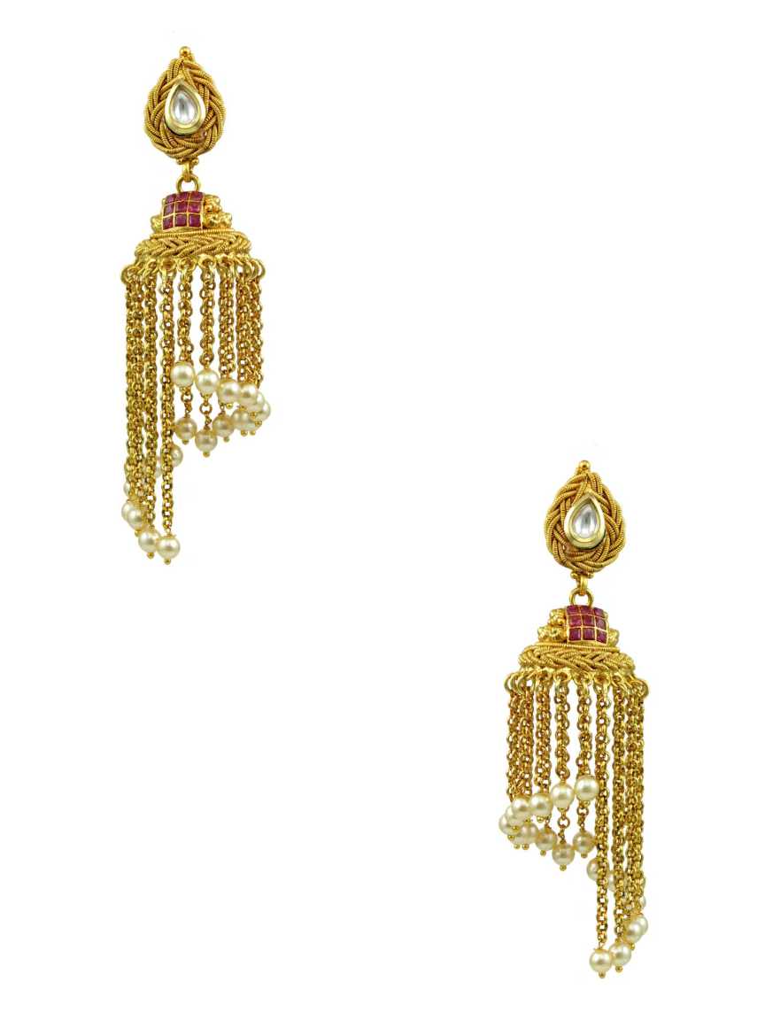 checkered_polki-earring-ERCK14119RBHG