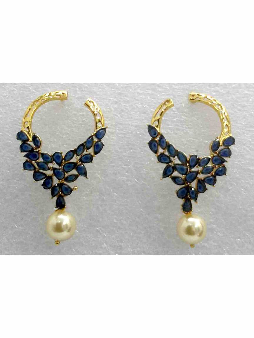 checkered_polki-earring-ERCK14199BLHG