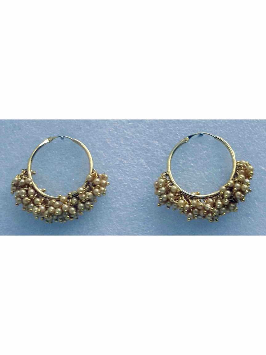 EARRING in CHECKERED POLKI Style | Design - 14250