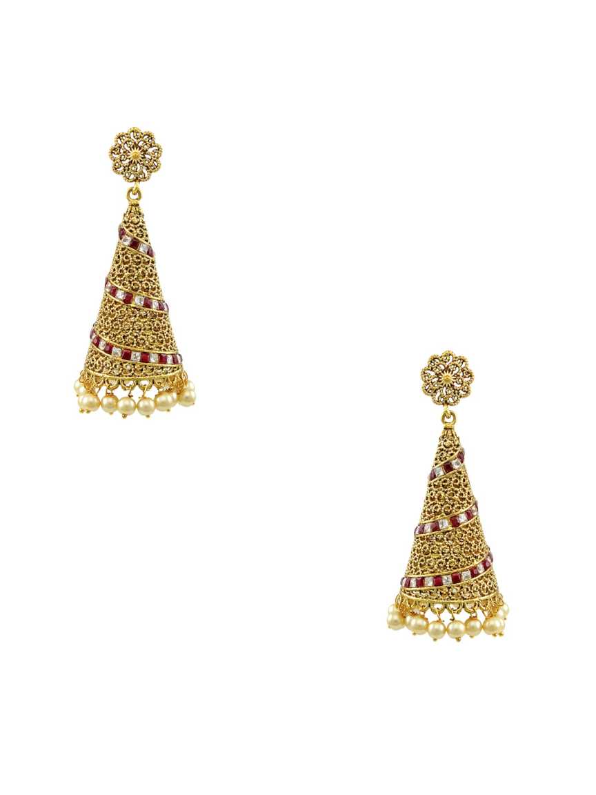 checkered_polki-earring-ERCK14267RBHG