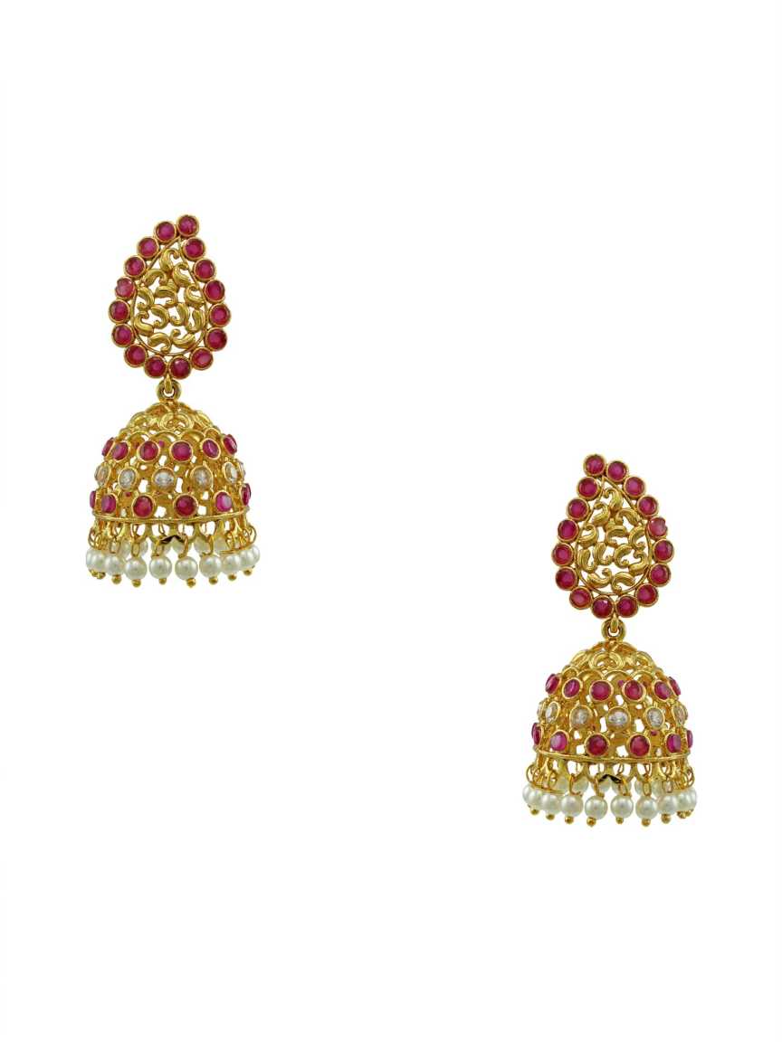 checkered_polki-earring-ERCK14383RBHG