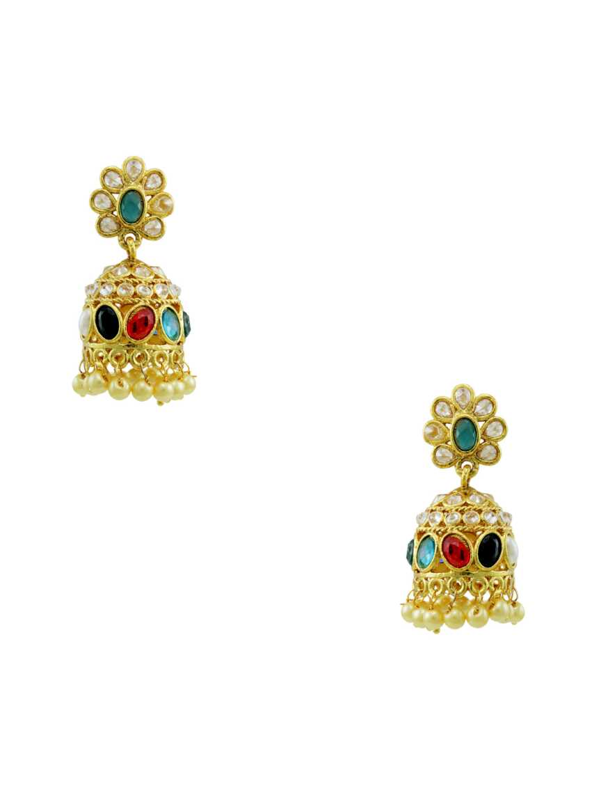 checkered_polki-earring-ERCK14514MUHG