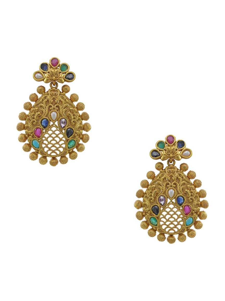 checkered_polki-earring-ERCK14731MUHG