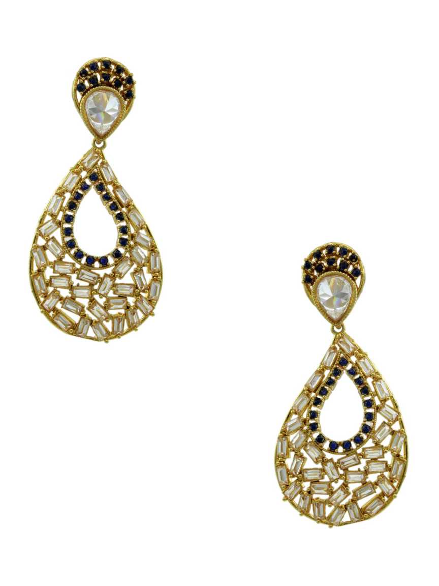 checkered_polki-earring-ERCK14745BLHG