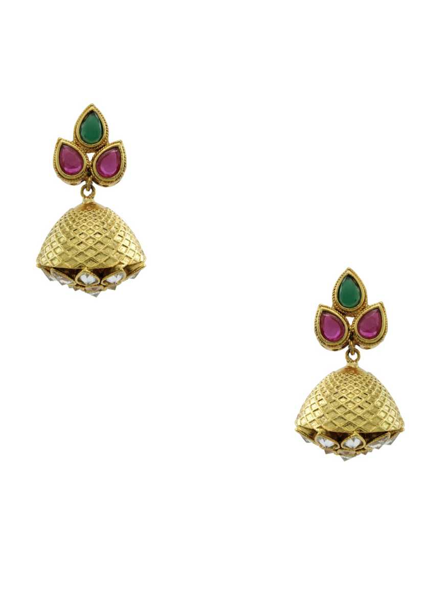 checkered_polki-earring-ERCK14755REHG