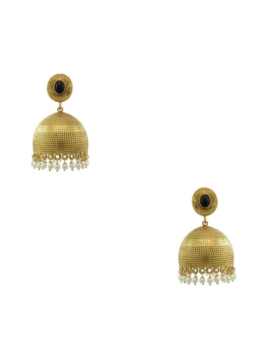 checkered_polki-earring-ERCK14756BKHG
