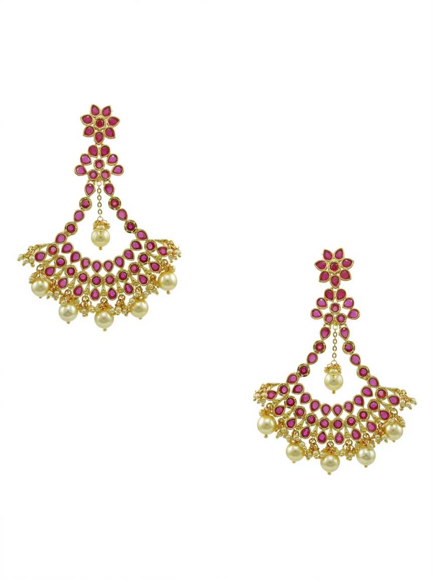 checkered_polki-earring-ERCK14775RBHG