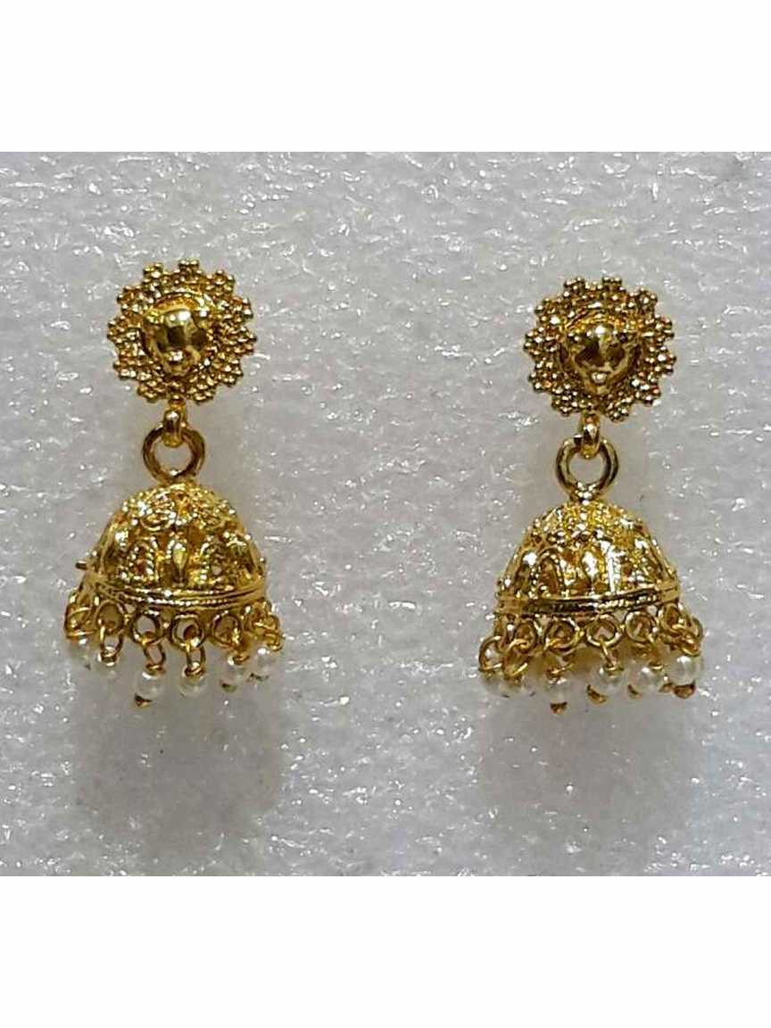 EARRING in CHECKERED POLKI Style | Design - 14832