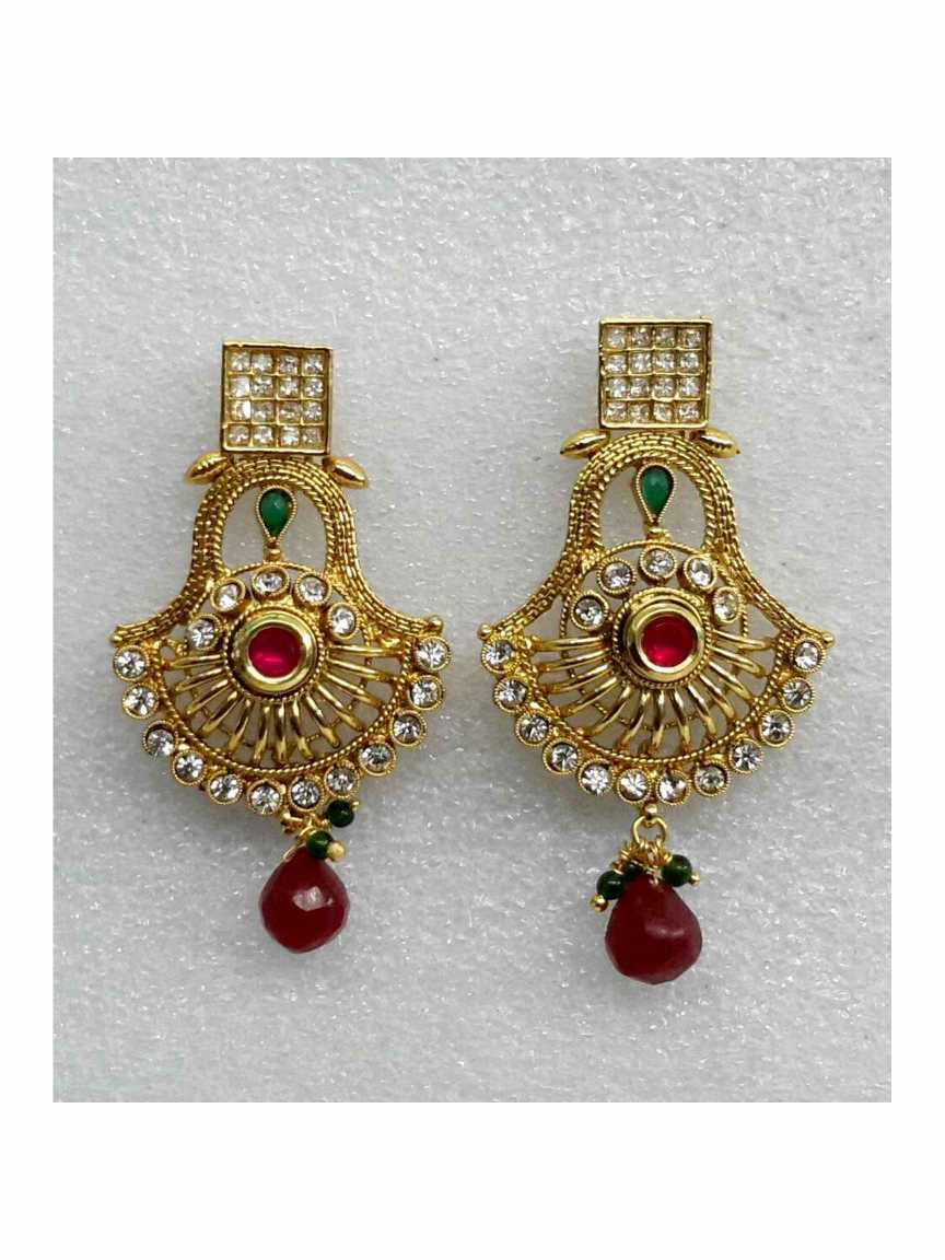 checkered_polki-earring-ERCK14835REHG