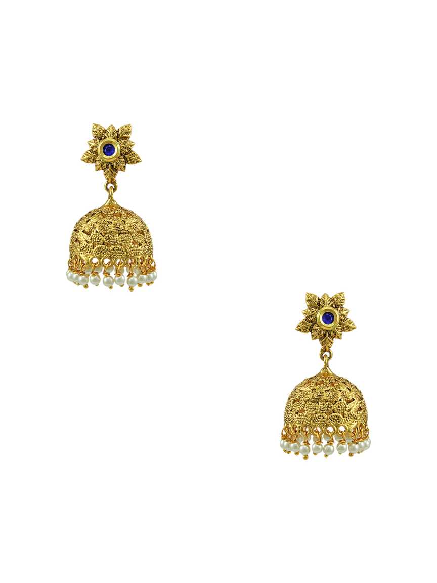 checkered_polki-earring-ERCK14904BLHG