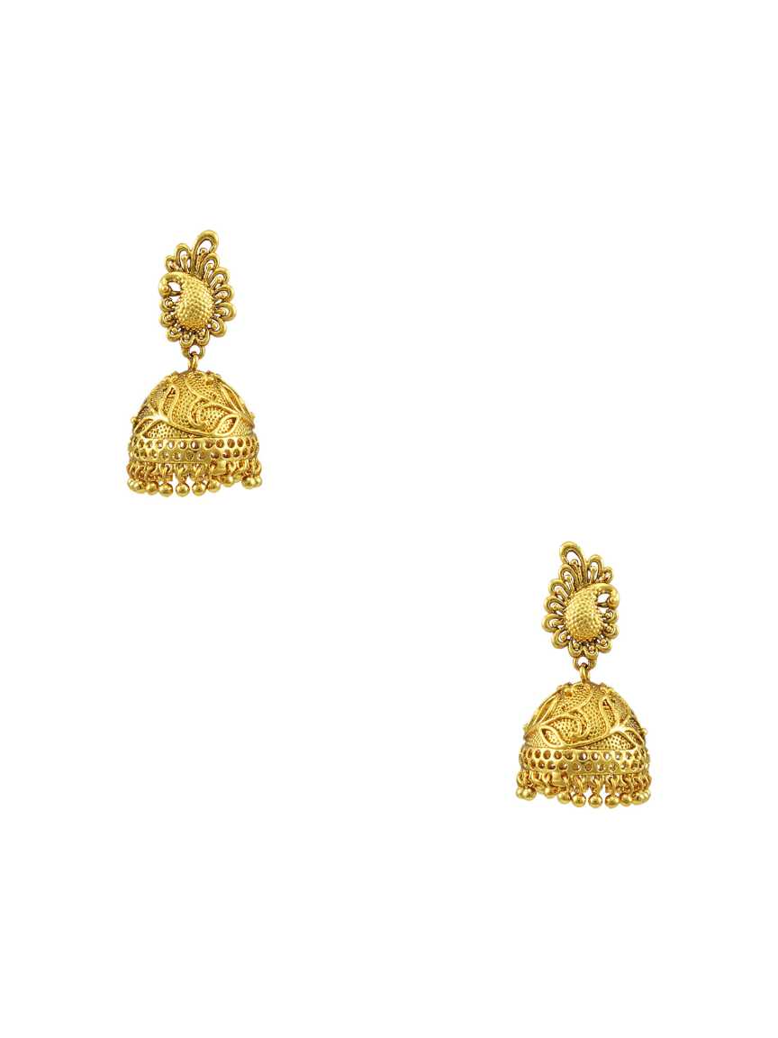 EARRING in CHECKERED POLKI Style | Design - 14947