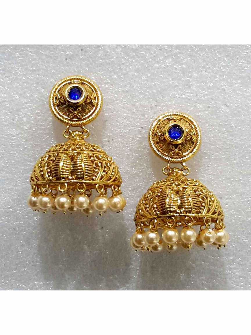 checkered_polki-earring-ERCK14964BLHG