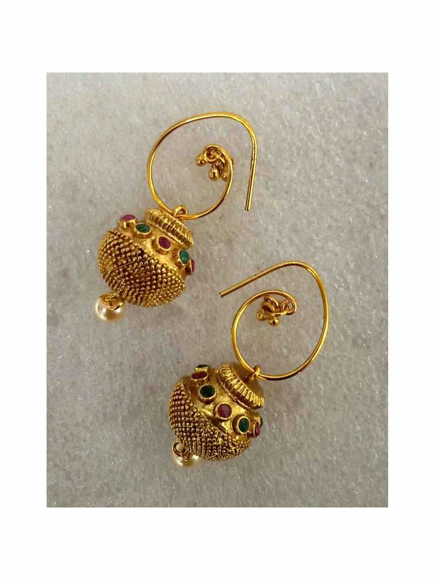checkered_polki-earring-ERCK14968EYHG