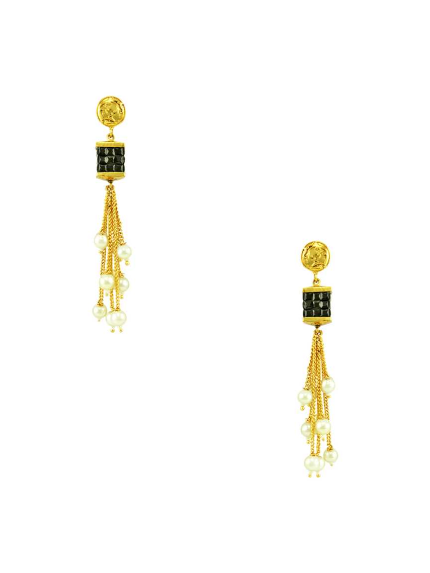 checkered_polki-earring-ERCK15041BKHG