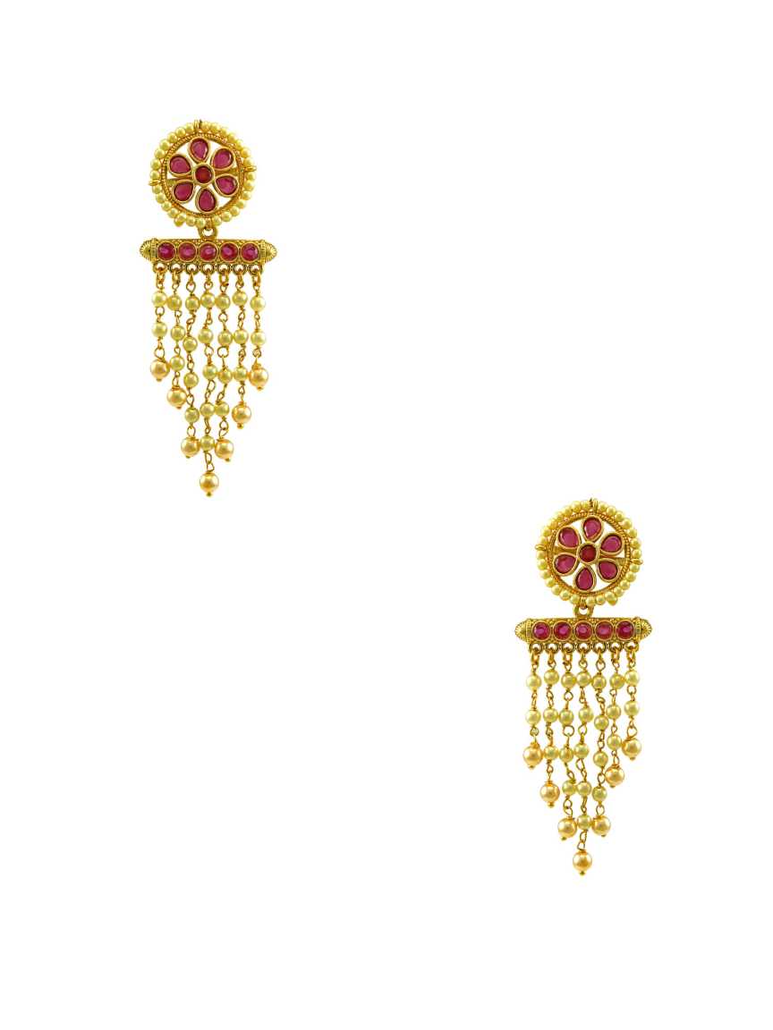 checkered_polki-earring-ERCK15169RBHG