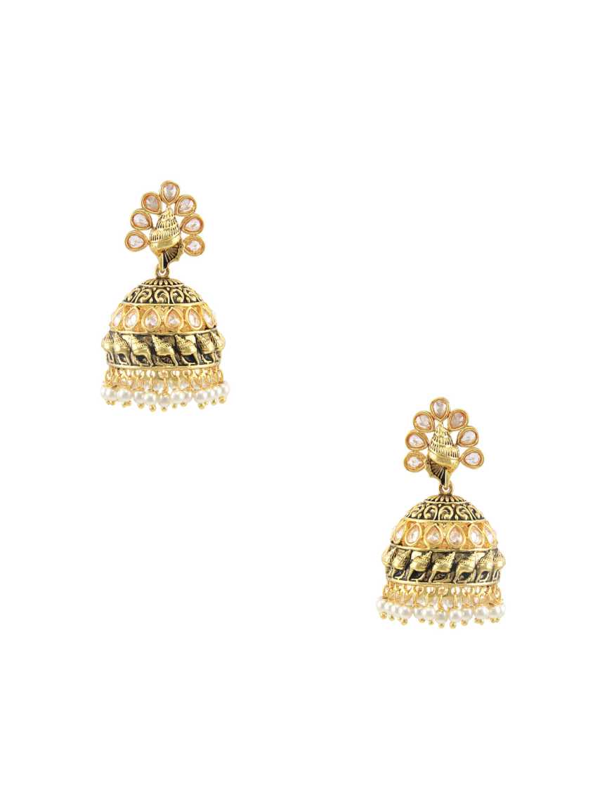 checkered_polki-earring-ERCK15454CLHG