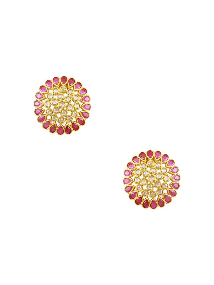 checkered_polki-earring-ERCK15479RBHG