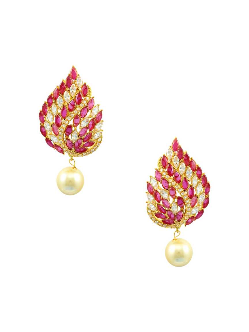 checkered_polki-earring-ERCK15733RBHG