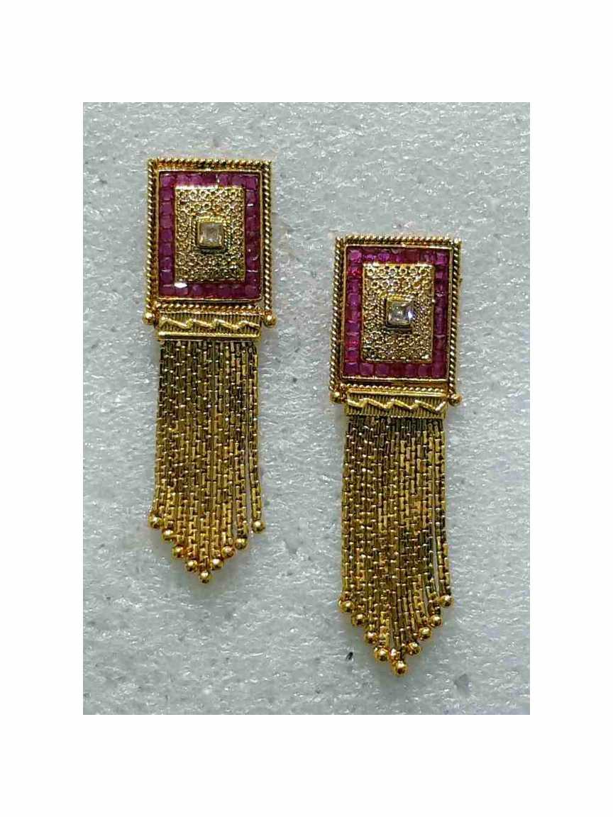 checkered_polki-earring-ERCK15893RBHG
