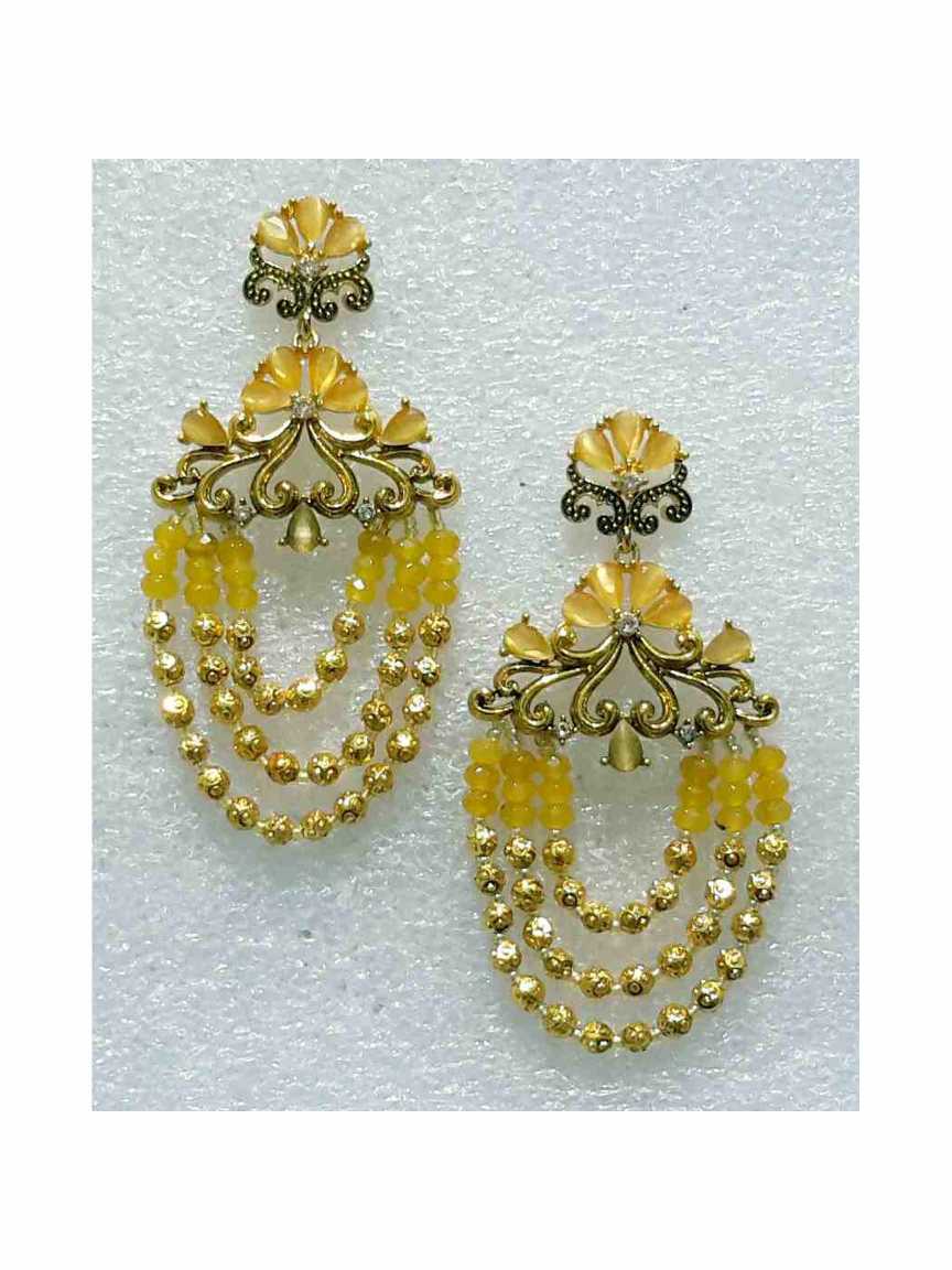 checkered_polki-earring-ERCK15938YLHG