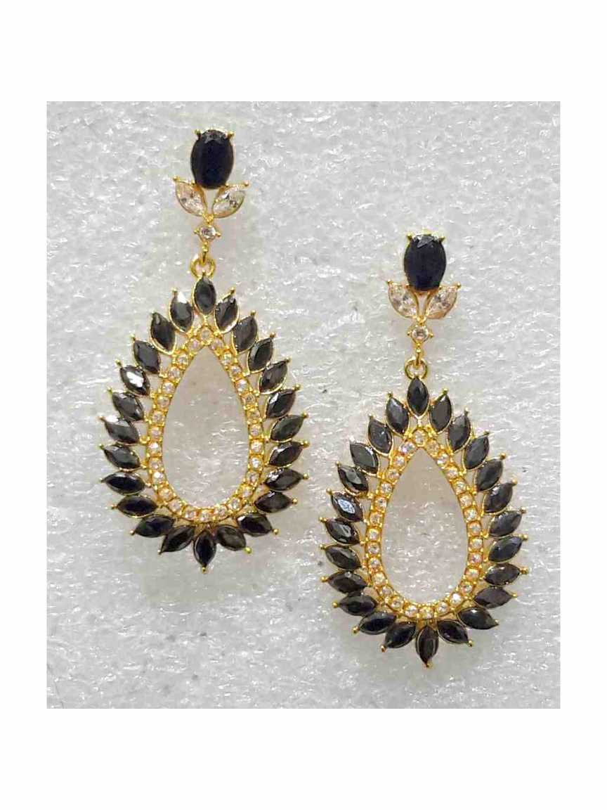 EARRING in CHECKERED POLKI Style | Design - 15945