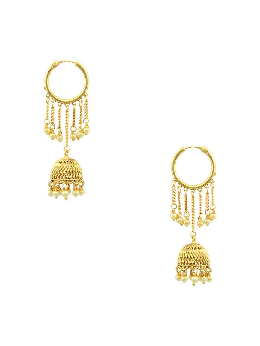 EARRING in CHECKERED POLKI Style | Design - 16310