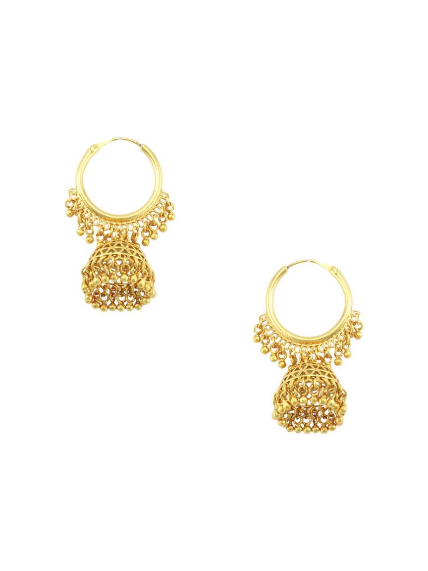 EARRING in CHECKERED POLKI Style | Design - 16547