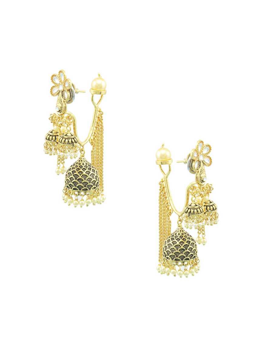 checkered_polki-earring-ERCK16662GDHG