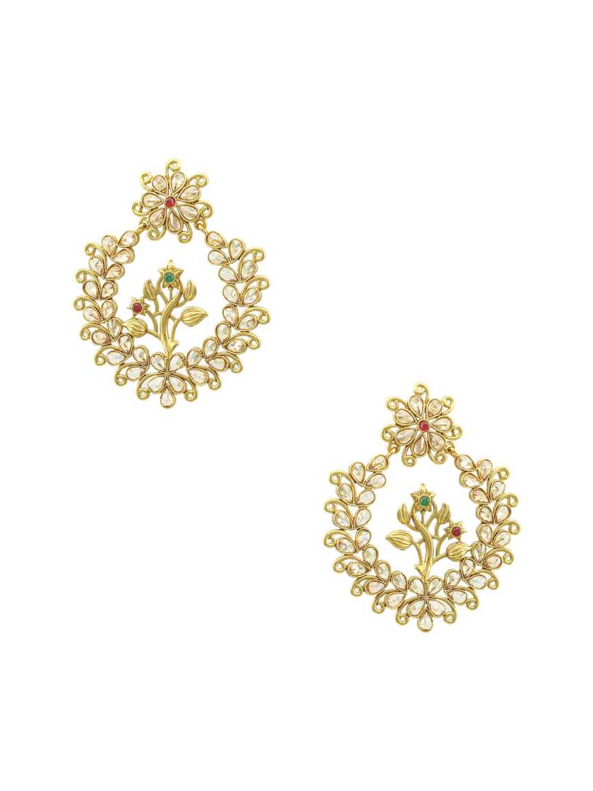 checkered_polki-earring-ERCK16760REHG