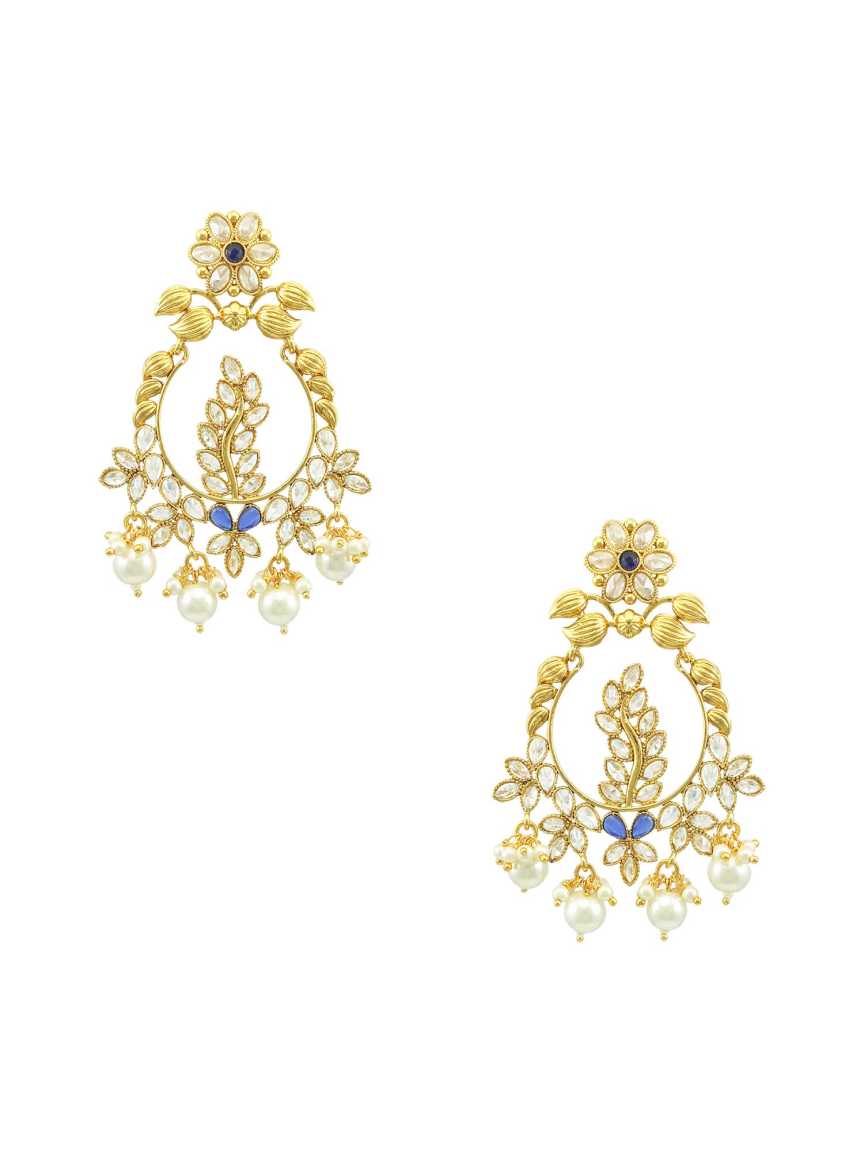 checkered_polki-earring-ERCK16763CLBLHG